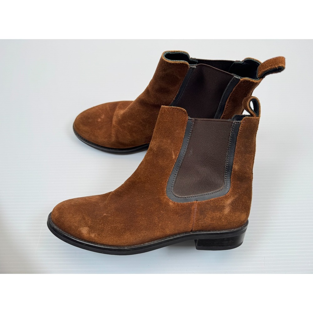 Thursday Boot Company Duchess Chelsea Boots Women 6.5 EUC Leather Suede Comfort